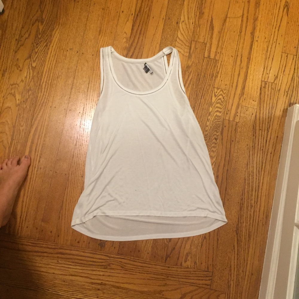 White Vince Tanktop